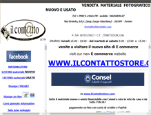 Tablet Screenshot of ilcontatto.com
